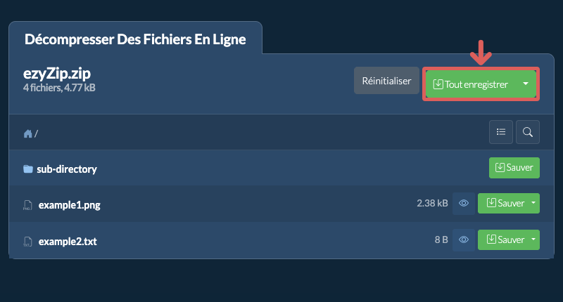Cliquer ici pour sélectionner un dossier externe Cliquer ici pour sélectionner un dossier externe