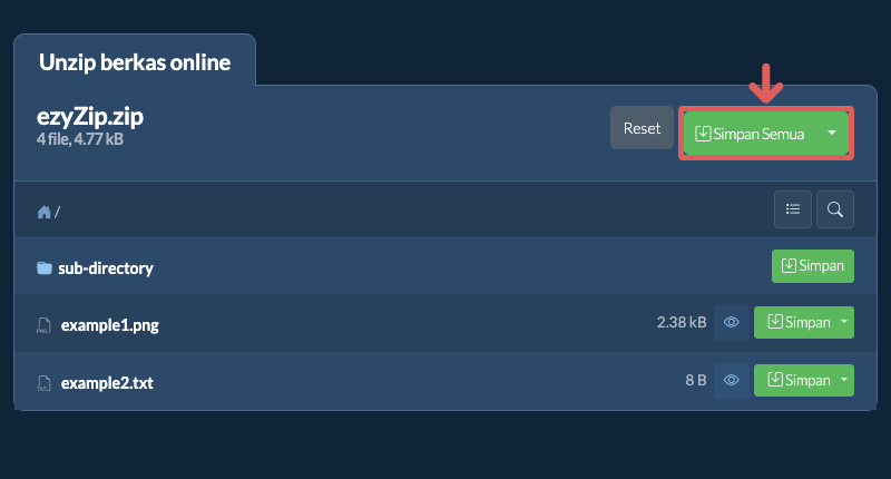 Klik di sini untuk memilih folder output Klik di sini untuk memilih folder output