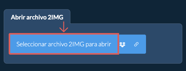 Abrir archivo 2IMG