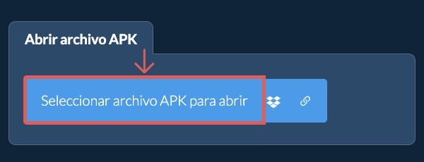 Abrir archivo APK