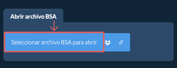 Abrir archivo BSA