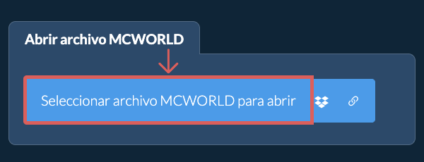 Abrir archivo MCWORLD