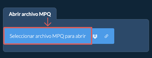 Abrir archivo MPQ