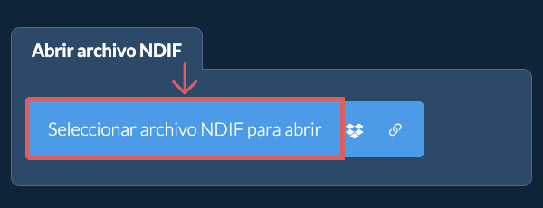 Abrir archivo NDIF