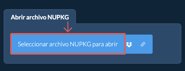 Abrir archivo NUPKG