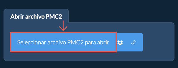 Abrir archivo PMC2