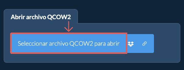 Abrir archivo QCOW2