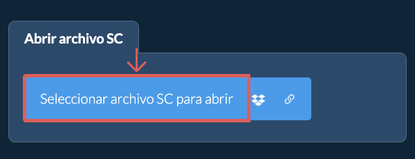 Abrir archivo SC