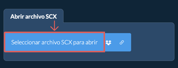 Abrir archivo SCX
