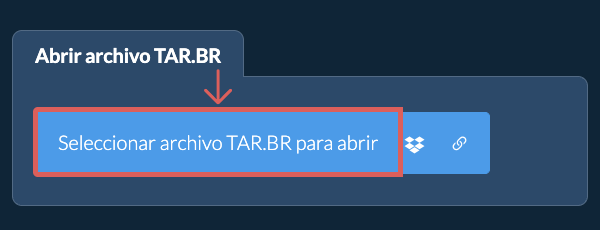 Abrir archivo TAR.BR