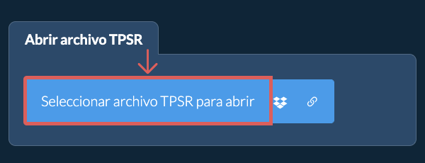 Abrir archivo TPSR