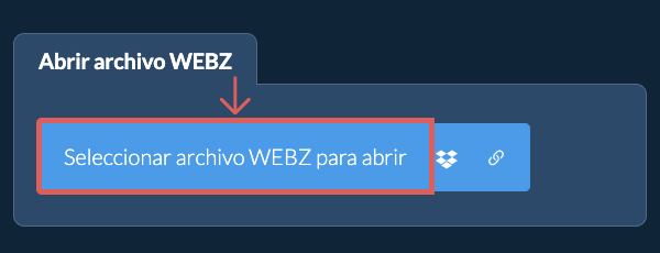 Abrir archivo WEBZ