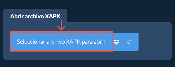 Abrir archivo XAPK