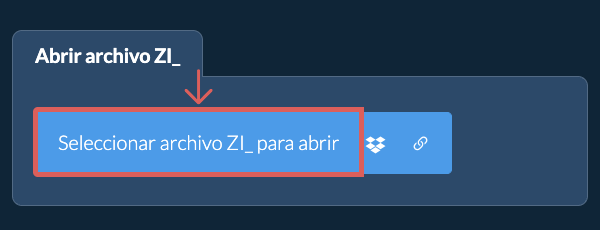 Abrir archivo ZI_