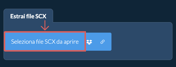 Estrai file SCX