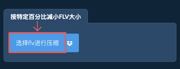 按特定比例减少flv大小