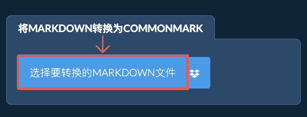 将MARKDOWN转换为COMMONMARK