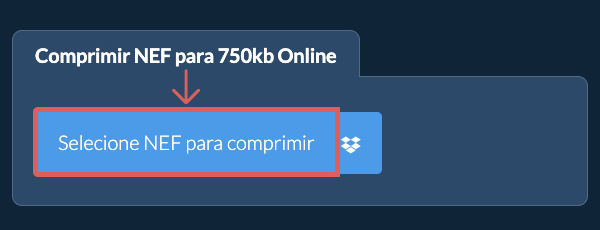 Comprimir NEF para 750kb Online