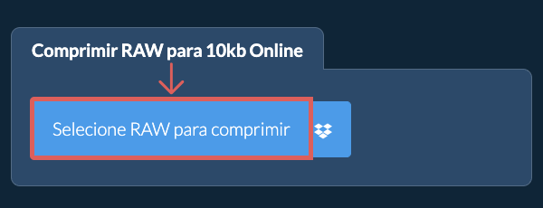 Comprimir RAW para 10kb Online