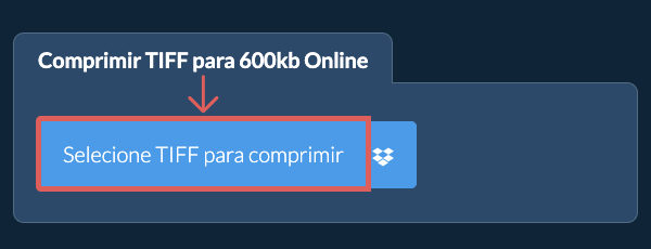 Comprimir TIFF para 600kb Online