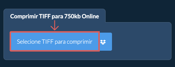 Comprimir TIFF para 750kb Online
