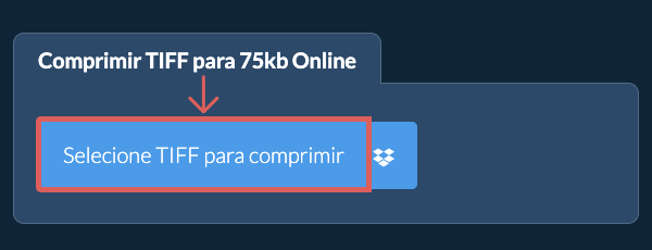 Comprimir TIFF para 75kb Online
