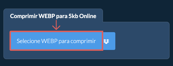 Comprimir WEBP para 5kb Online