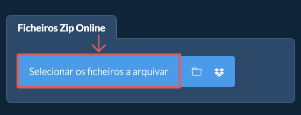Ficheiros Zip Online