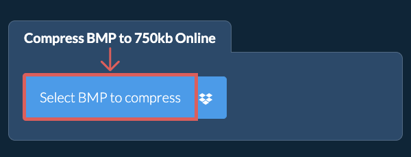 Compress BMP to 750kb Online
