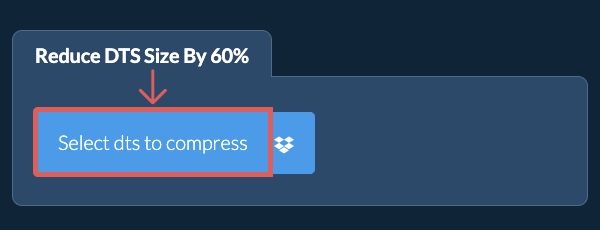 Reduce dts Size By 60%