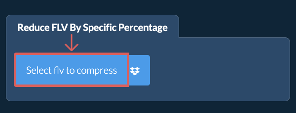 Reduce flv Size By a specific percentage