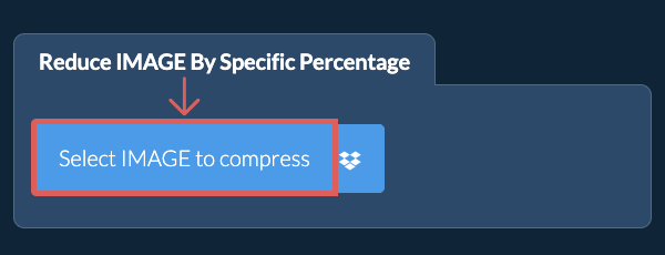 Reduce IMAGE Size By a specific percentage