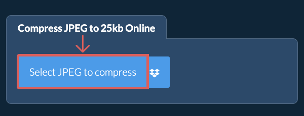 Compress JPEG to 25kb Online