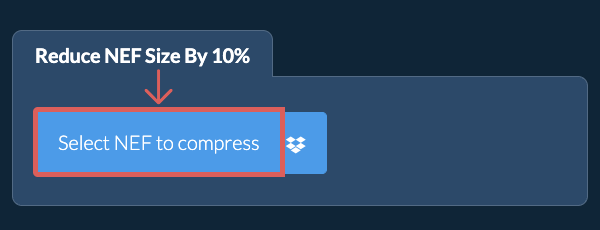 Reduce NEF Size By 10%