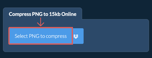 Compress PNG to 15kb Online