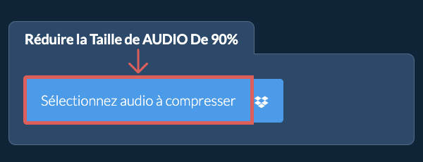 Réduire la Taille de audio De 90%