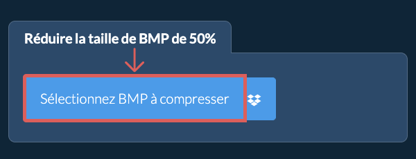 Réduire la taille de BMP de 50%