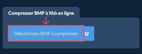 Compresser BMP à Xkb en ligne