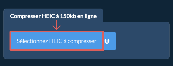Compresser HEIC à 150kb en ligne