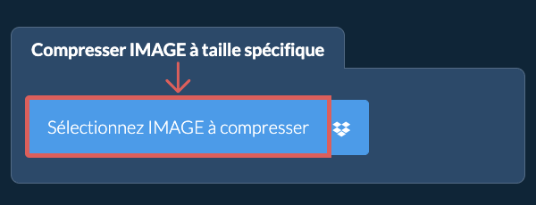 Compresser IMAGE à une taille spécifiquekb en ligne