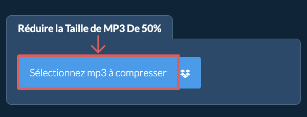 Réduire la Taille de mp3 De 50%