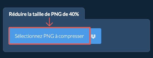 Réduire la taille de PNG de 40%