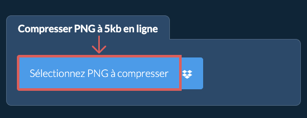 Compresser PNG à 5kb en ligne