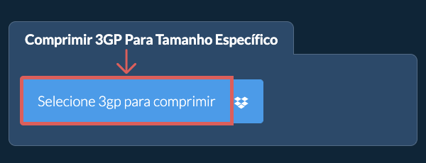 Comprimir 3gp Abaixo de um tamanho específico