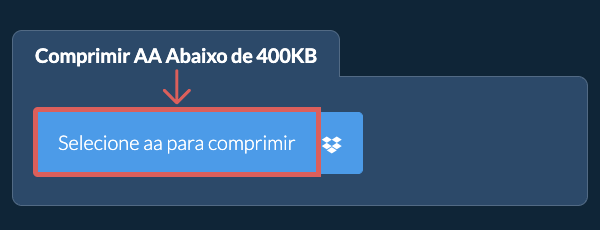 Comprimir aa Abaixo de 400KB