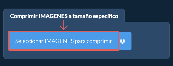 Comprimir IMAGENES a un tamaño específicokb en línea