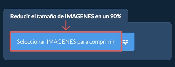 Reducir el tamaño de IMAGENES en un 90%