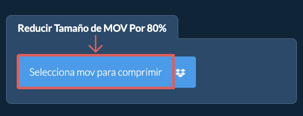 Reducir Tamaño de mov Por 80%