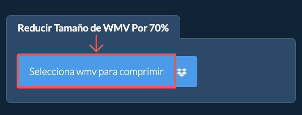 Reducir Tamaño de wmv Por 70%