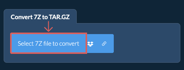 Convert 7Z to TAR.GZ